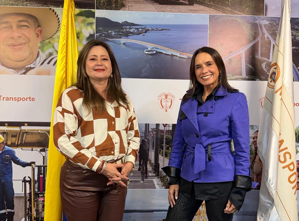 Desde la Cámara Colombiana de la Infraestructura agradecemos a la ministra de Transporte, María Fernanda Rojas <a href="/maferojas/">Mafe Rojas</a>, por la reunión sostenida hoy con nuestra presidenta, María Consuelo Araújo. Un espacio constructivo y oportuno para fortalecer el diálogo institucional y