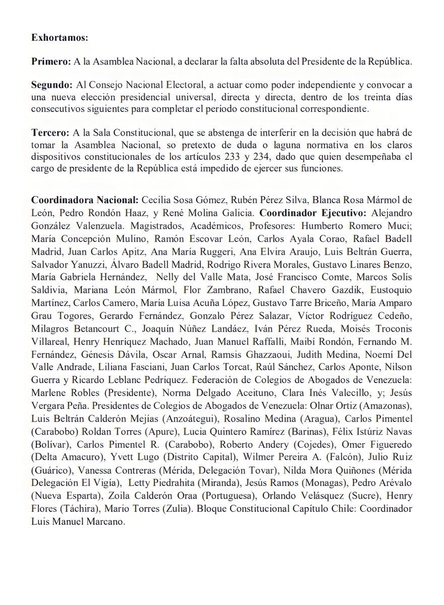 Bloque Constitucional de Venezuela tweet media