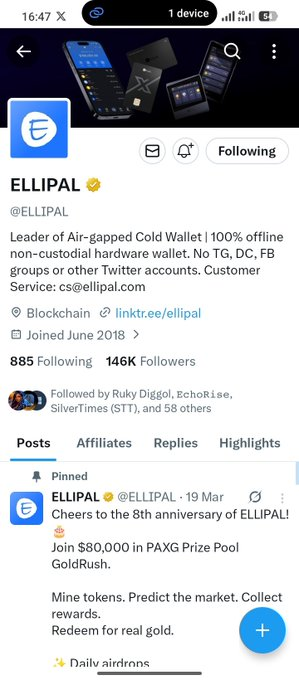 udoykumer304's tweet photo. @ELLIPAL @SilvertimesSTT @ELLIPAL  is truly setting the standard for crypto security. Love the innovation and user-friendly design. 
Hoping to be one of the lucky winners!
#ELLIPAL8th #giveaway  

All followed https://t.co/TE4BflCCDA