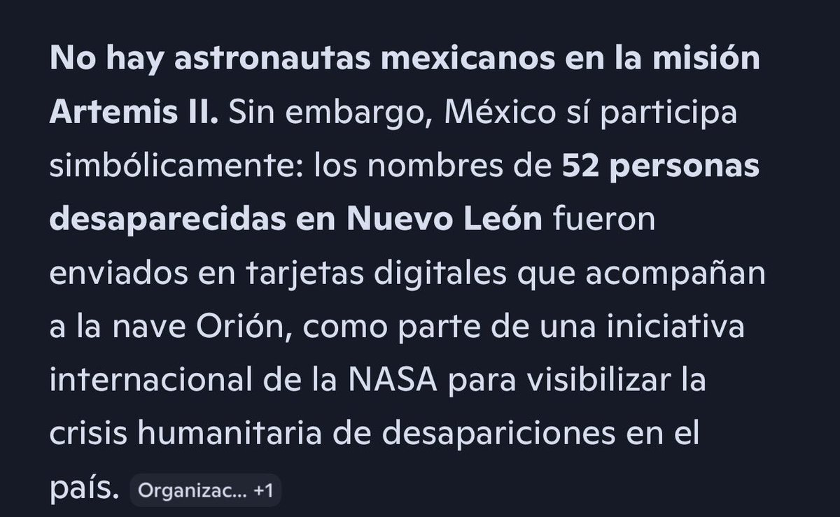 Artemisa tweet media