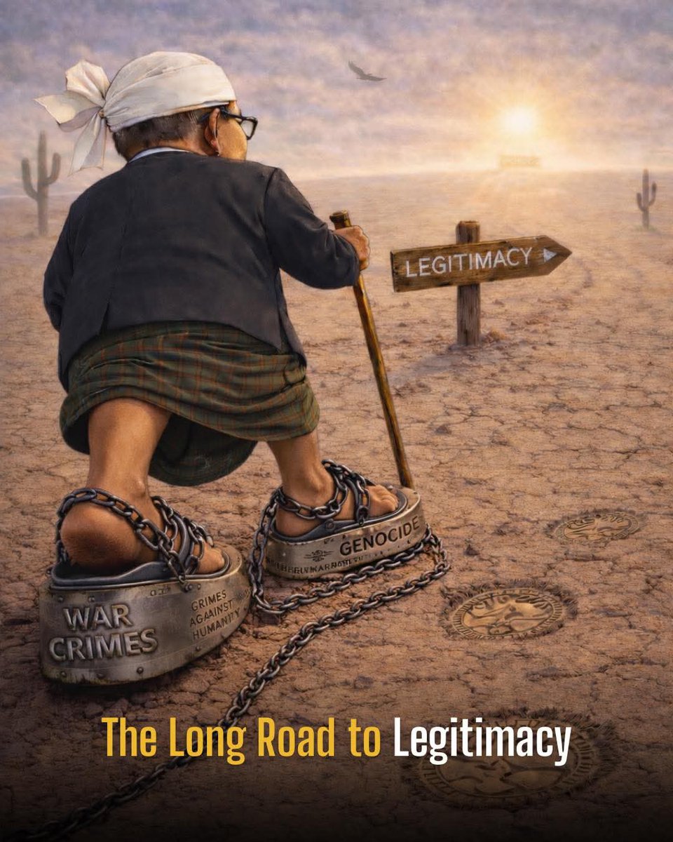 You cannot walk toward legitimacy while chained to genocide. #WhatsHappeningInMyanmar
#Corruption 
#POLITICAL