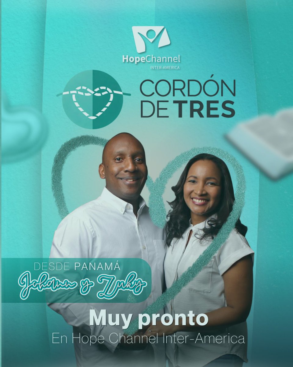 Muy pronto en Hope Channel Inter-America. ¡Guarda la fecha!
🗓️15 de abril