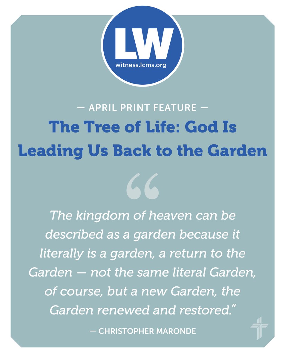 The Lutheran Witness tweet media