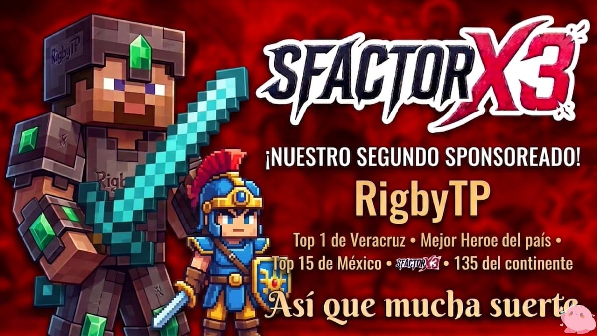 El segundo sponsoreado de nuestro equipo es el gran <a href="/RigbyTheTP/">Rigbyテア</a> quien el año pasado logró top 48 en singles, 9º en dobles junto a Susu y entrar al podio de Crews junto a los Japonéses, ¿Quién será el próximo anunciado?