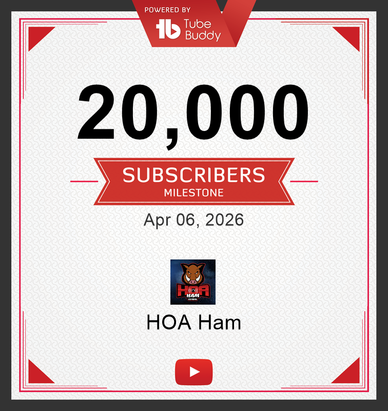 HOAHamRadio's tweet photo. Finally.  FINALLY!!!!!! https://t.co/H4T6klpF6O