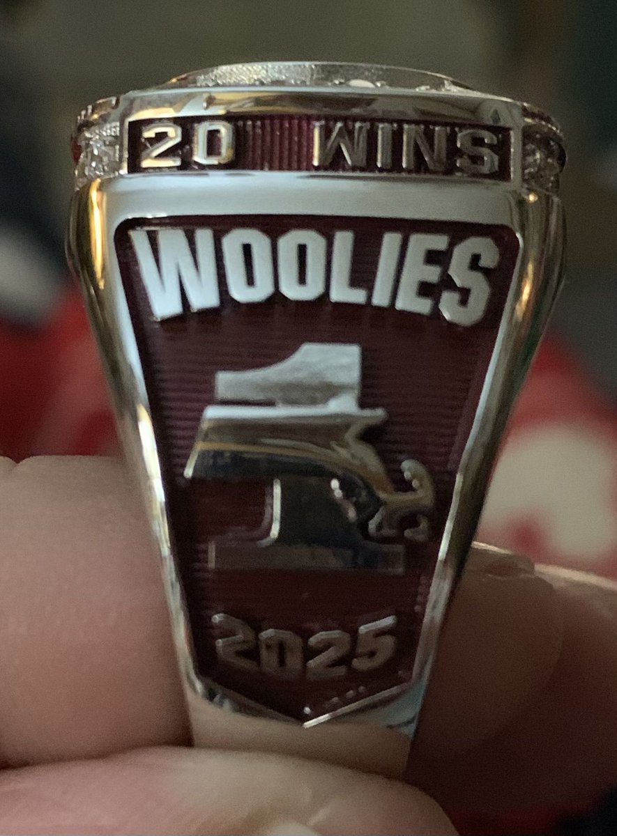 So very cool that we received our State Championship rings tonight. It was a fun ride last spring.