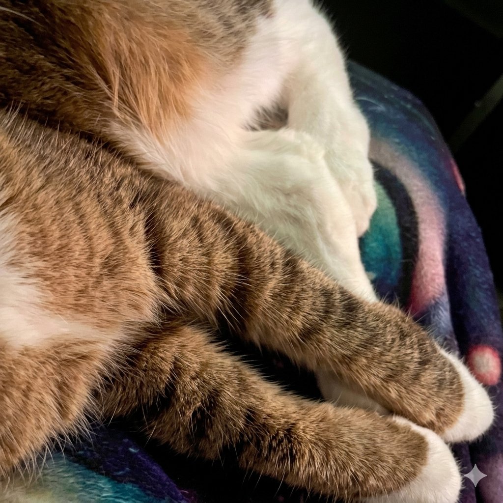 LoveCrosStitch's tweet image. Mummy also calls my paws and ballerina paws (back) adorable. Do you all agree with this?

#lifeofmuffin #catsoffacebook #catsonx #catsofinstagram #fureverlovedsar