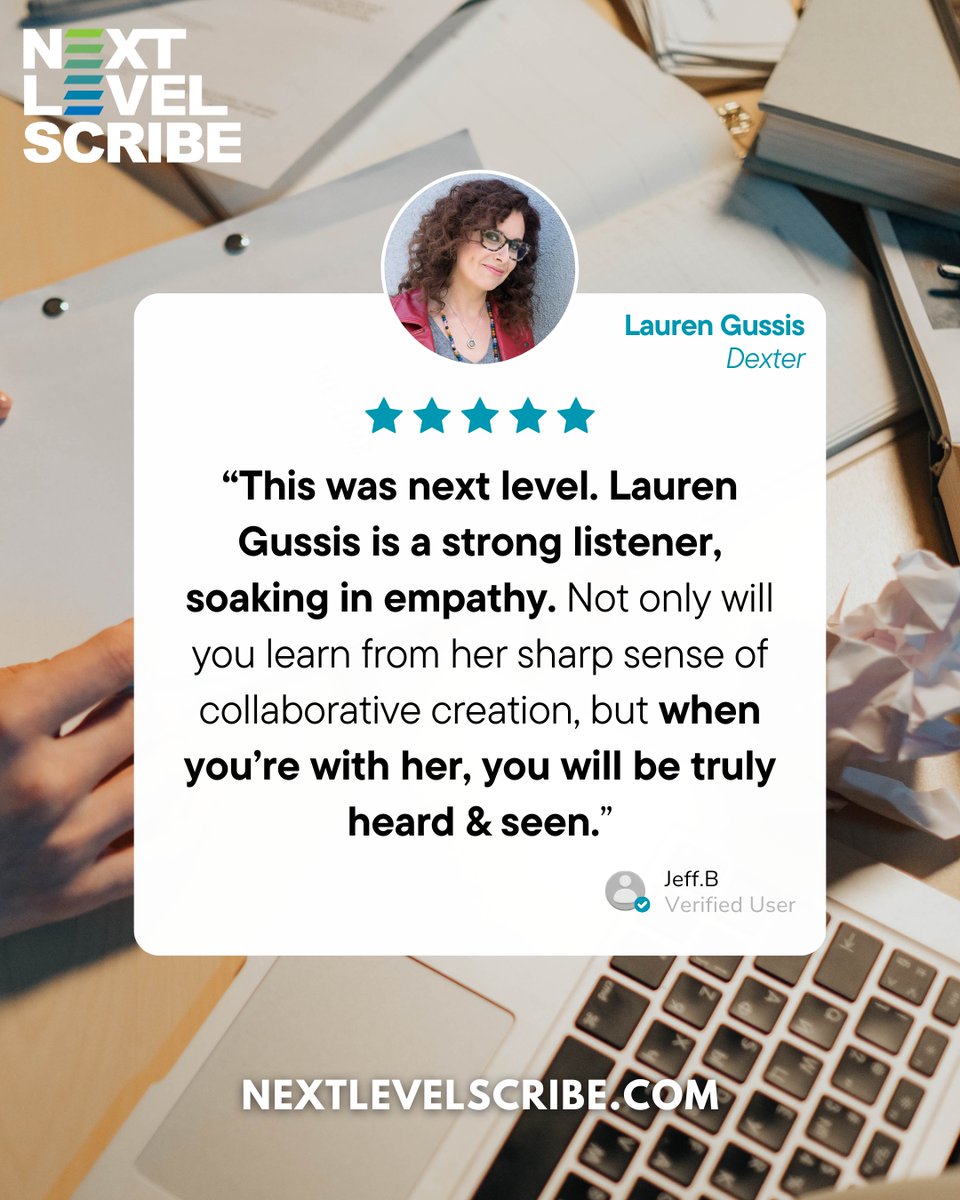 Next-Level Scribe tweet media