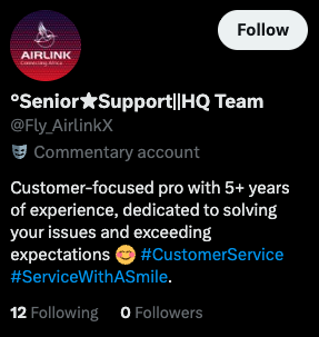 ryanfbt's tweet photo. @Markosonke1 Don't send this fake account your details - they will scam you with promises of repayment. 0 followers and not an official account. https://t.co/DzHsIeylfi