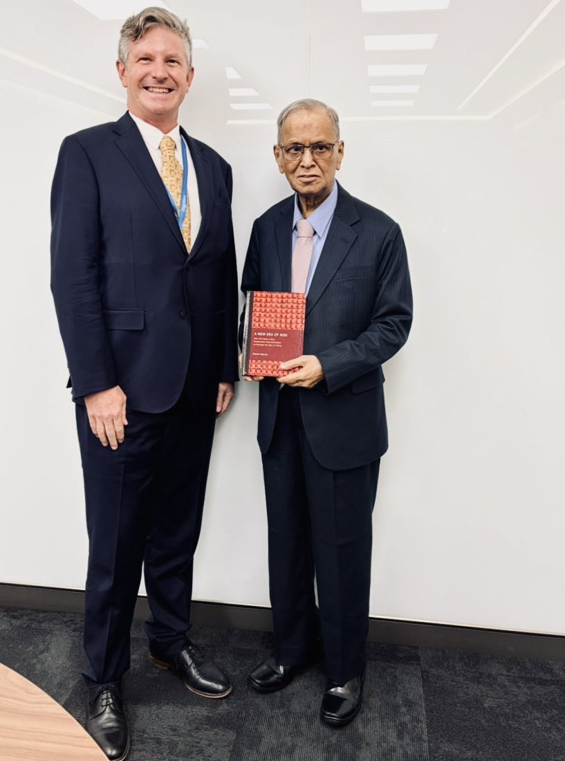 dm_1Earth's tweet image. Some people build companies. A very small number help reshape a nation.

Narayana Murthy is firmly in the latter category — a legend among Indian entrepreneurs, and one whose influence extends far beyond business into the very fabric of modern India’s rise.

#Infosys #Bangalore