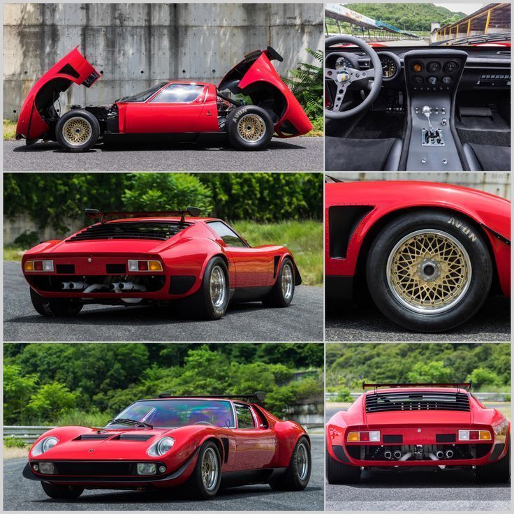 Retromania4ever's tweet image. ✅⬜🟥 #Lamborghini Miura SVR.