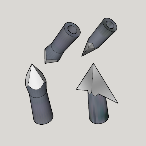 sld_dame_shion's tweet image. #Bowhunting #Bowtraining #Arrowhead
#Archery #3DPrinting
8mm Shaft Medieval Arrow head Set (3D printable)
grabcad.com/library/8mm-sh…