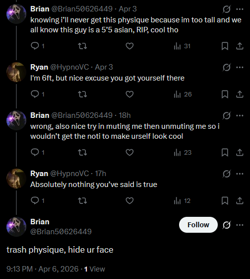 HypnoVC's tweet photo. absolutely nothing happening in this guy's brain https://t.co/cIDKNqkmy0