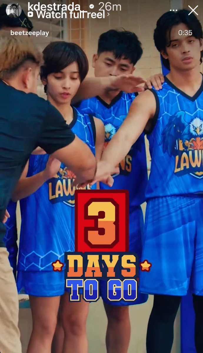 AbanaMonaliza's tweet photo. Naka ready na kami myloves🏀
sorry Athan mas crush ko Si Geo hahhahaha😅
3 days nlng po🙌
#KDEstrada @kdestrada_ #LexKD https://t.co/s8Ei8Q2Tr6