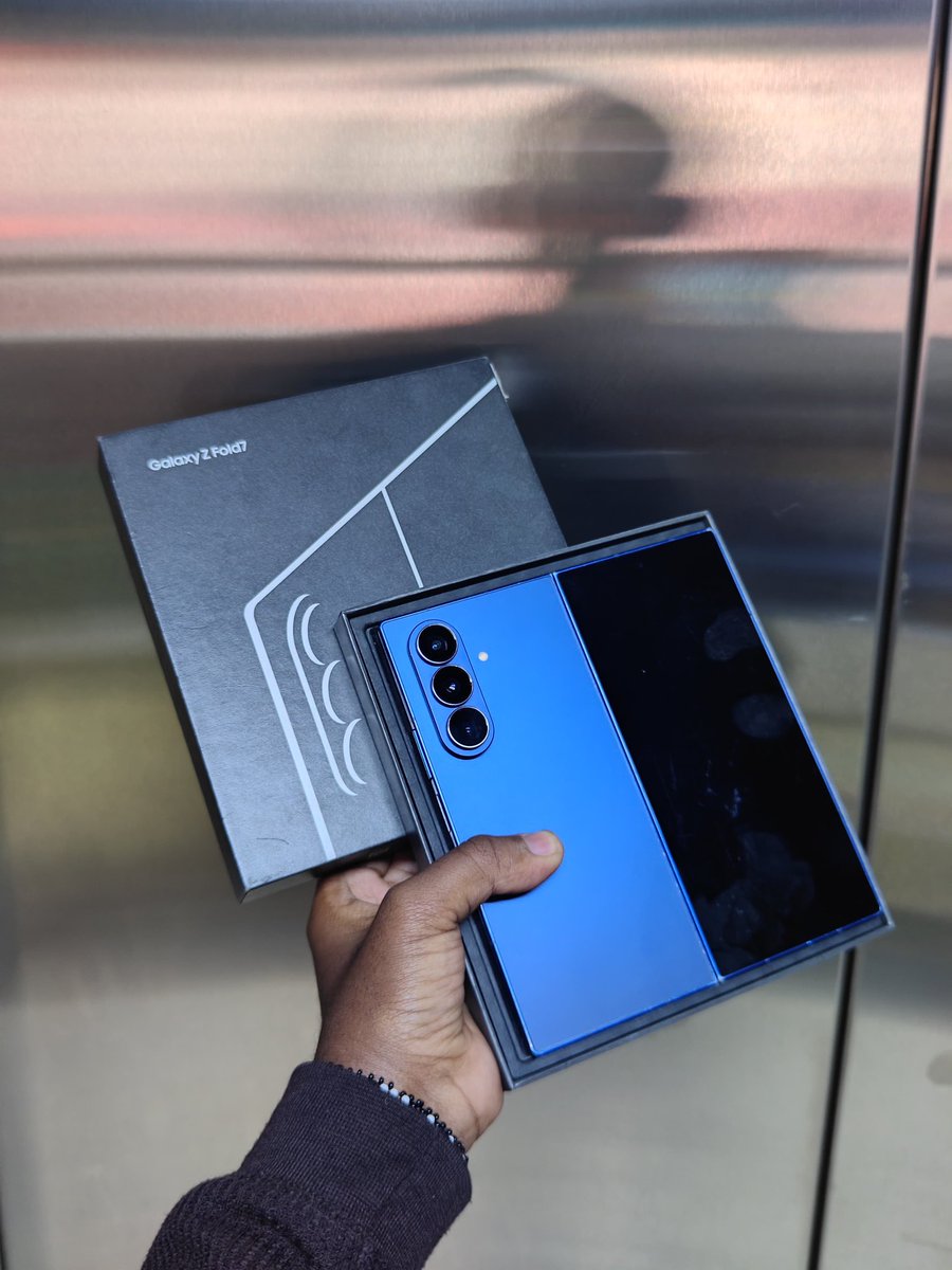FREDRIC59909558's tweet image. Deal one of the Day 🔥🔥🔥
Preloved ZFold 7 256/12GB RAM✅️
DUAL-SIM✅️
All accessories ✅️
160,000ksh.🏷
#samsungzfold7 #deals #happyshopping
