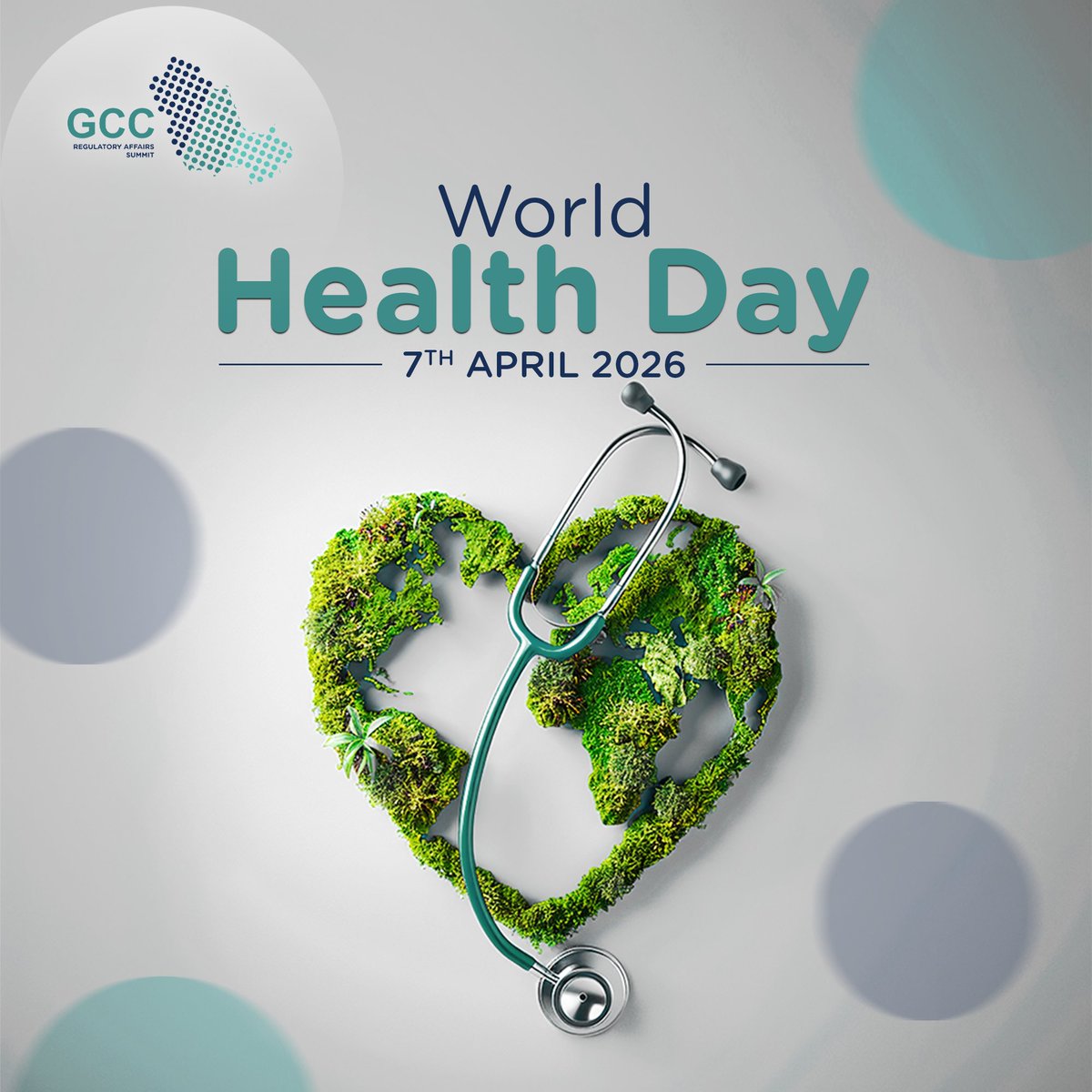 GccPharma's tweet photo. On World Health Day, advancing healthcare means strengthening trust in science and evidence. Aligned with the 2026 theme by @WHO, regulatory excellence remains key across the GCC.

@EDE_UAE | @Saudi_fda_en | @OmaniMOH | @NHRABahrain | @MOPHQatar  | @KUWAIT_MOH https://t.co/uTalRGfMFi