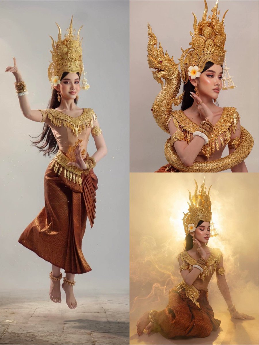 Justme_Ryny's tweet photo. “Apsara – The Beauty of Khmer Culture”
#RoyalballetofCambodia
#robamkhmer #khmerculture https://t.co/jldyvtEAkE
