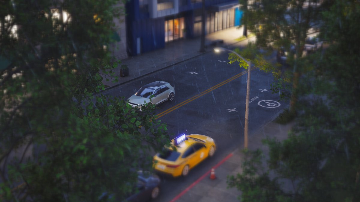 nanonandana's tweet image. 雨  #inZOI