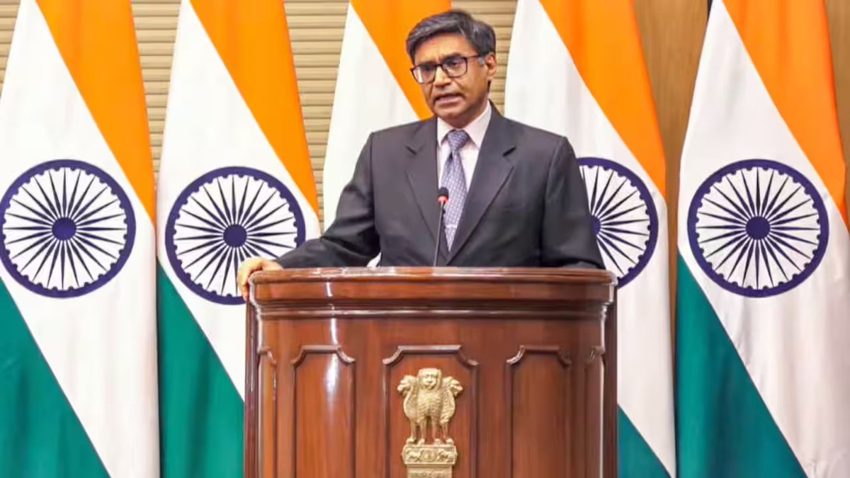 CNBCTV18Live's tweet photo. #IndiaUSTies | MEA On #ForeignSecy’s Upcoming Visit To The US: 

Foreign Secretary #VikramMisri will visit Washington DC, #US from April 8–10

Foreign Secy to hold discussions with senior US officials on a wide range of issues, including #trade, #defence, #science & #tech, as well as regional & global dvpts of mutual interest