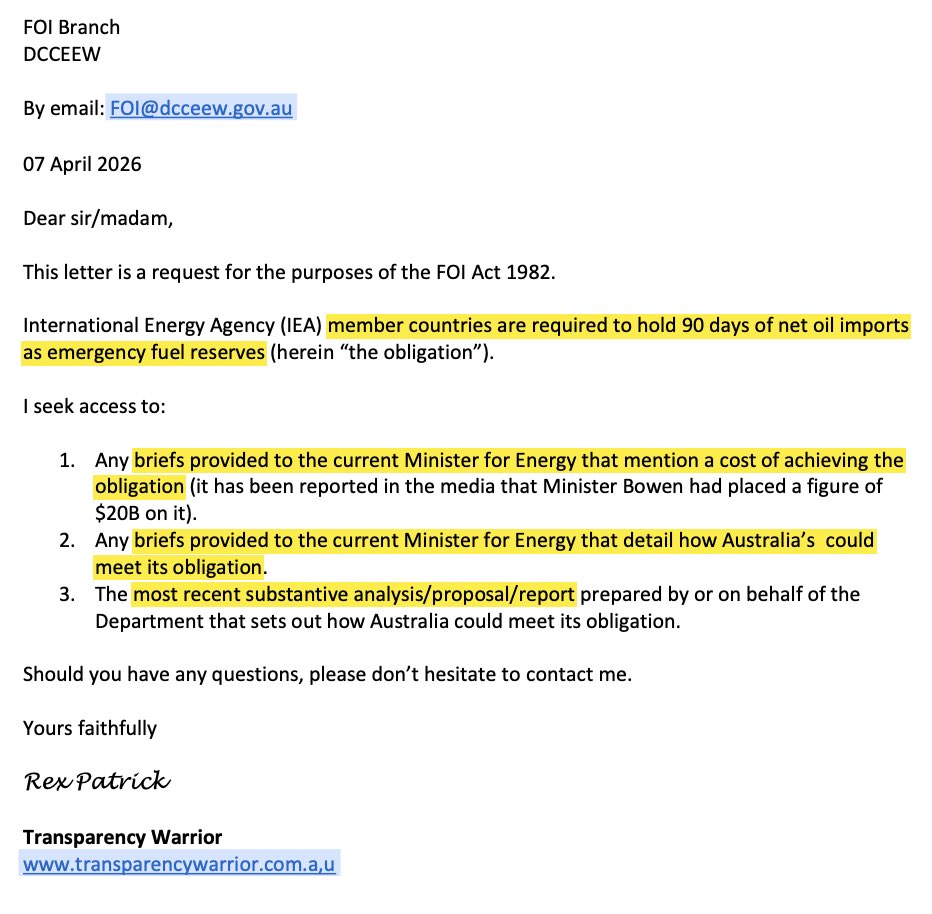 Rex Patrick tweet media