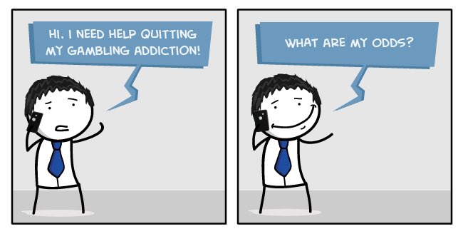 Gamblers anonymous tweet media