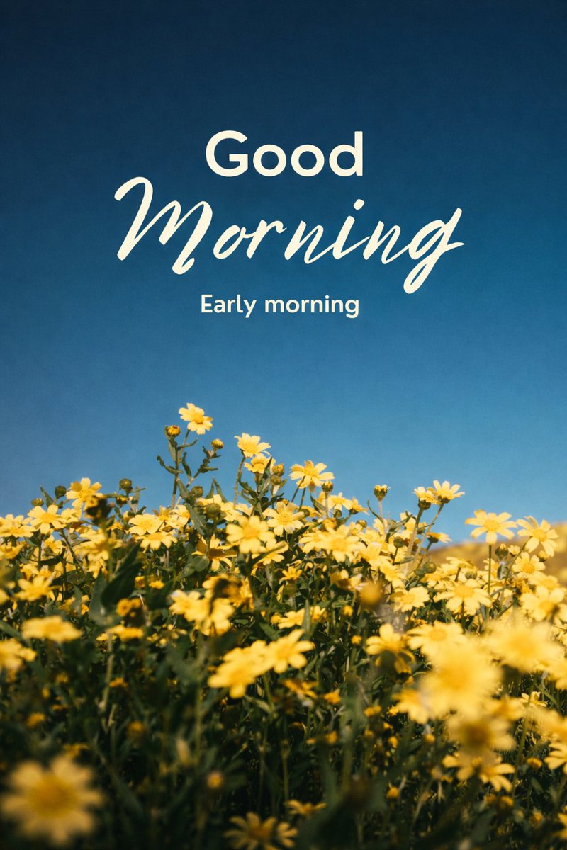 Early morning 🌞