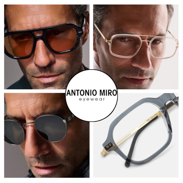EyesIdea's tweet photo. Antonio Miro’ eyewear …dalla Spagna nei punti vendita  autorizzati https://t.co/mOOp1HeZ1f