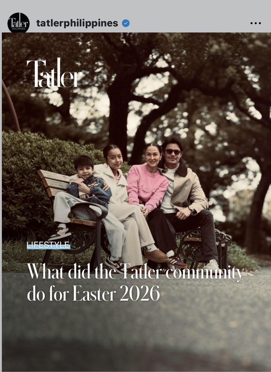 mariadongmarian's tweet photo. ☺️❤️❤️❤️ Dantes Fam 🥰 #TatlerPhilippines 

Marian Rivera 
DongYan 
Dingdong Dantes https://t.co/loJj6NKCxU