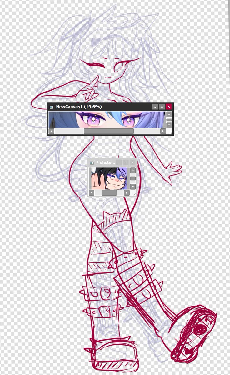 Working On Some Art For My VTuber Model 3 Hoping To Give It More Of working-on-some-art-for-my-vtuber-model-3-hoping-to-give-it-more-of