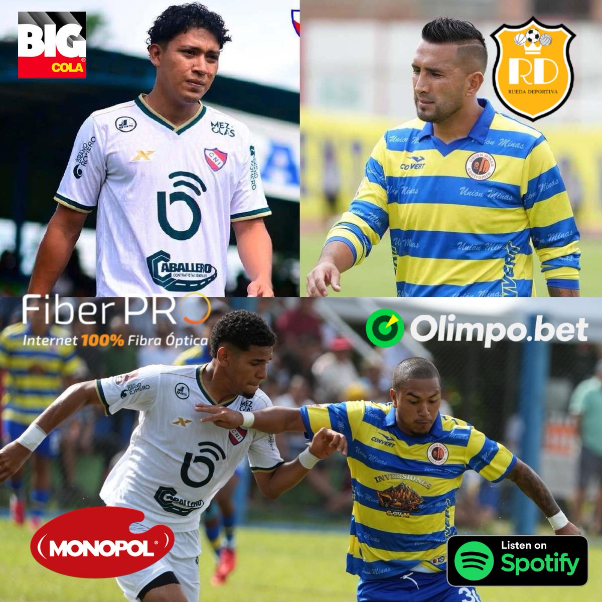 RuedaDepPeru's tweet photo. Ya está disponible en formato #podcast el encuentro entre #EstudiantilCNI y #UnionMinas en las voces de nuestros #aliadosdeportivos de #Iquitos
https://t.co/SU7fnMlKHC
https://t.co/xb1Yw7xp4T https://t.co/qflMJJRoiG