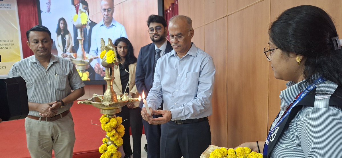 BRAITiians's tweet photo. Shri L. Kumar inaugurates IDE Bootcamp 2026 at DBRAIT calling on youth to think beyond jobs and become innovators. With 5 days of learning, mentorship &amp; ideas, Andaman joins India’s startup journey like never before. #IDEBootcamp2026 #StartupIndia @MediaRN_ANI @AICTE_INDIA https://t.co/uLyPEYVn5D