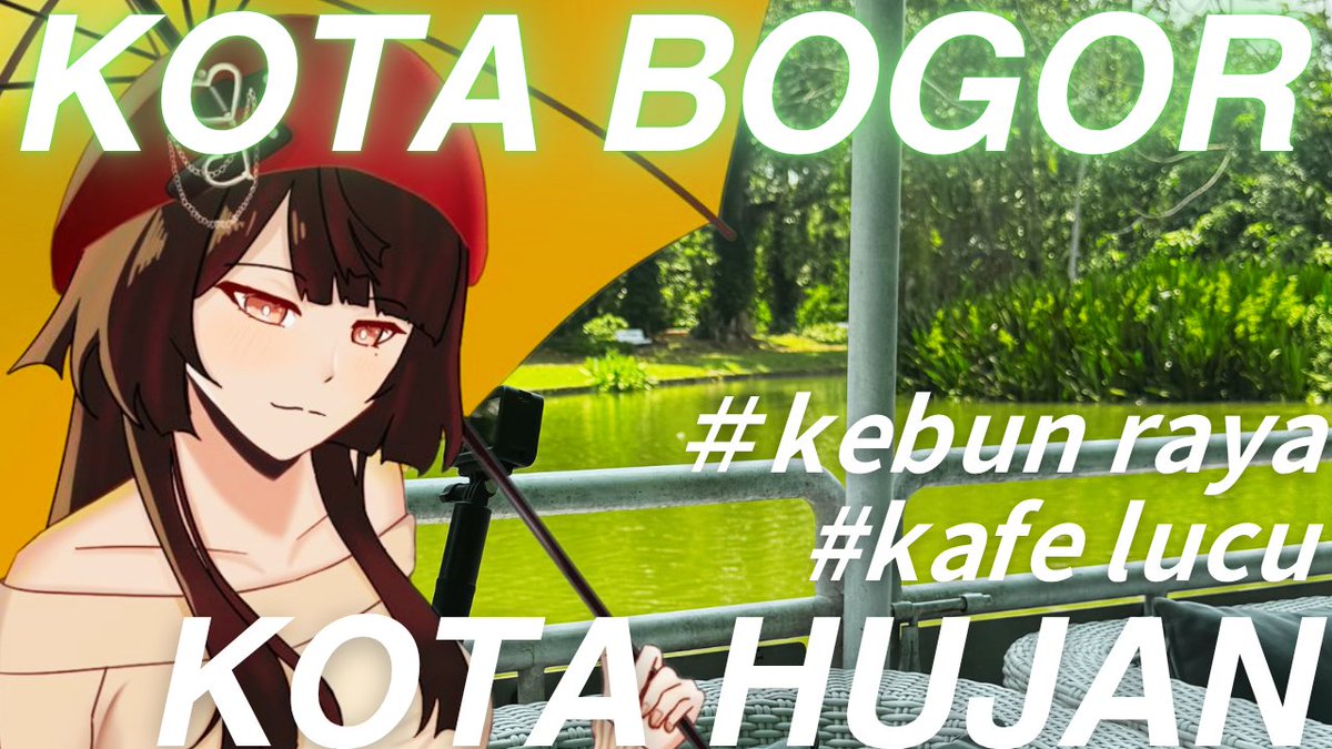 【Tonight🌟Streaming】

📅21:00（JST）～ / 19:00（WIB）～

Aku baru pulang dari Bogor! 🌧️💕
Ngobrol yuk tentang kota hujan sambil santai~😚