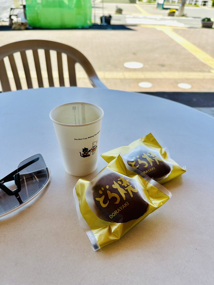 YouTubeでも食べた近藤菓子店のどら焼き。やっぱり美味しい🫘