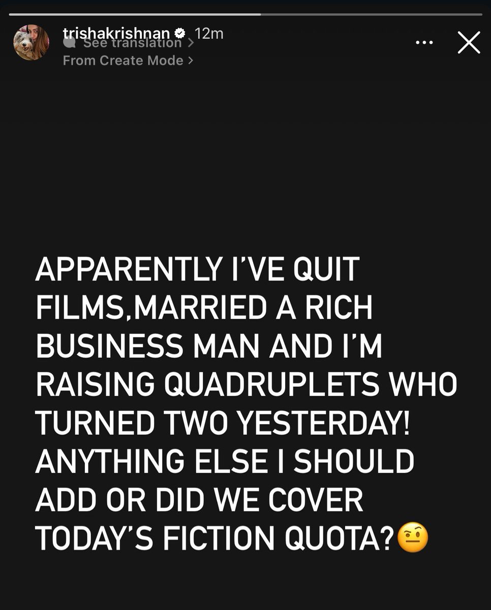 CineInsiders's tweet photo. Trisha shuts down the noise https://t.co/FknT7S7mwc