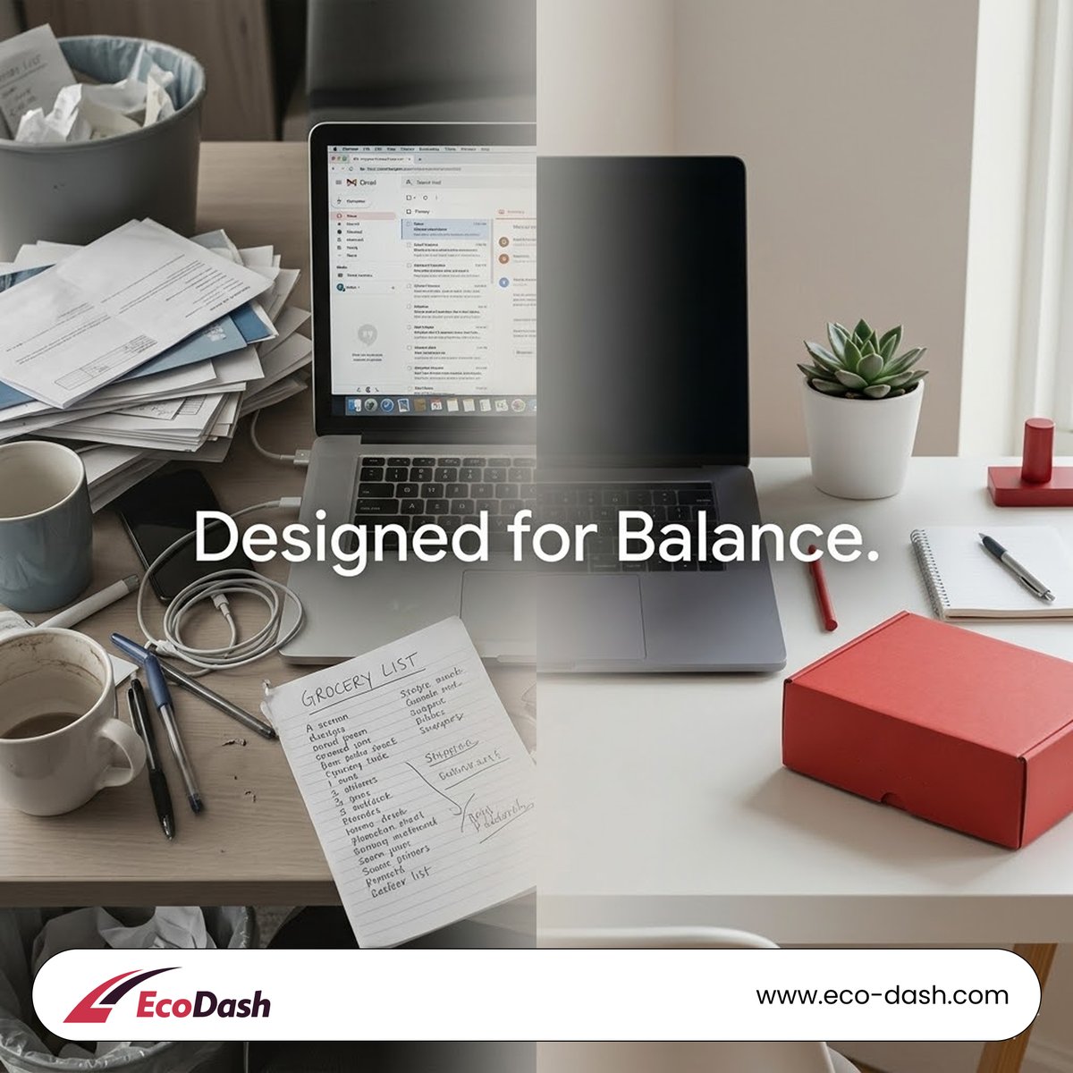eco_dash's tweet image. Less chaos. More balance. 🌿

EcoDash takes care of the small things—so you can focus on what matters.

🌐 eco-dash.com

#EcoDash #BalancedLiving