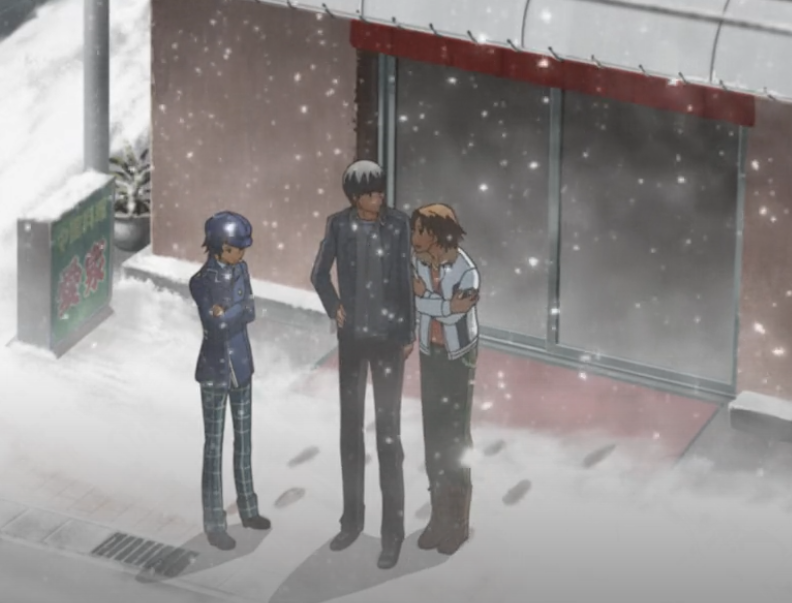 Holy hard nipples it's cold! #persona4