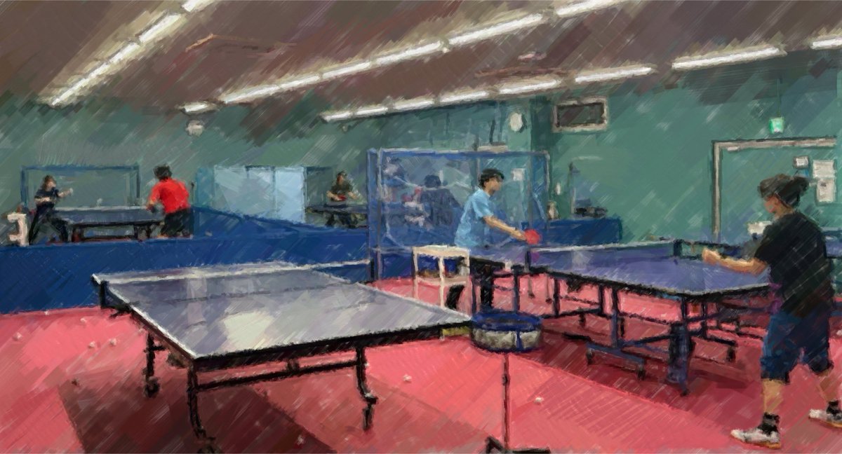 新井卓将🏓新刊『マンガでよくわかる卓球』発売中📖 tweet media