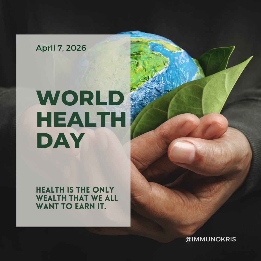 immunokris's tweet image. WE ALL CHASE WEALTH…
but forget the one that keeps us alive, health.

This WorldHealthDay, invest in yourself.
Try #Immunokris for daily immunity. 

#Worldhealthday2026 #dailywellness #healthfirst
#ayurvedalifestyle #dailycare