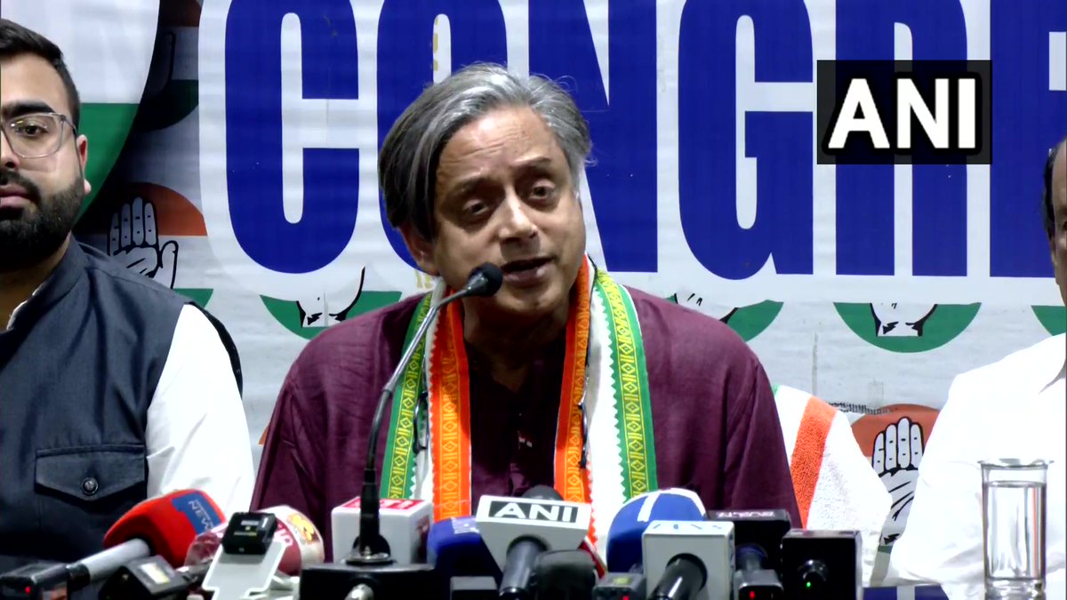 Thiruvananthapuram, Keralam | Congress MP Shashi Tharoor says, "I participated in campaigns across 59 constituencies in Keralam. The UDF will come to power in Keralam. There is a feeling of anti-incumbency among the people. I could understand this directly through my campaign