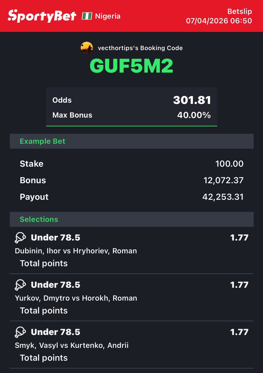 Vecthor Tips tweet media