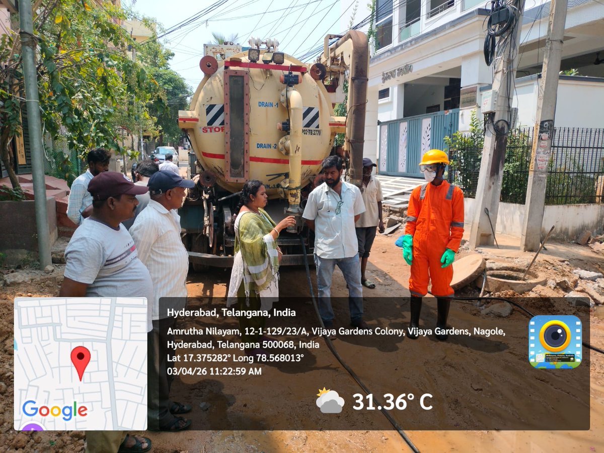 MSJEGOI's tweet image. Occupational Safety Training of Sewre and Septic Tank workers under #NAMASTE is underway in Hyderabad, Telangana. All trainees actively participated in the training, followed by an interactive session on health, safety and PPE Kits. Equipping #sanitation workers with essential