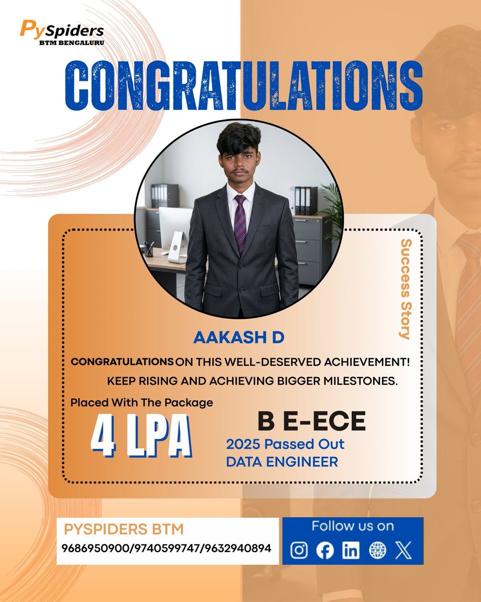 QSpiders, JSpiders & PySpiders BTM Layout tweet media