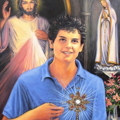 La mère de Saint Carlos Acutis va tenir une conférence en l'église Saint Sulpice ce samedi 11 Avril a 17h, soyons nombreux