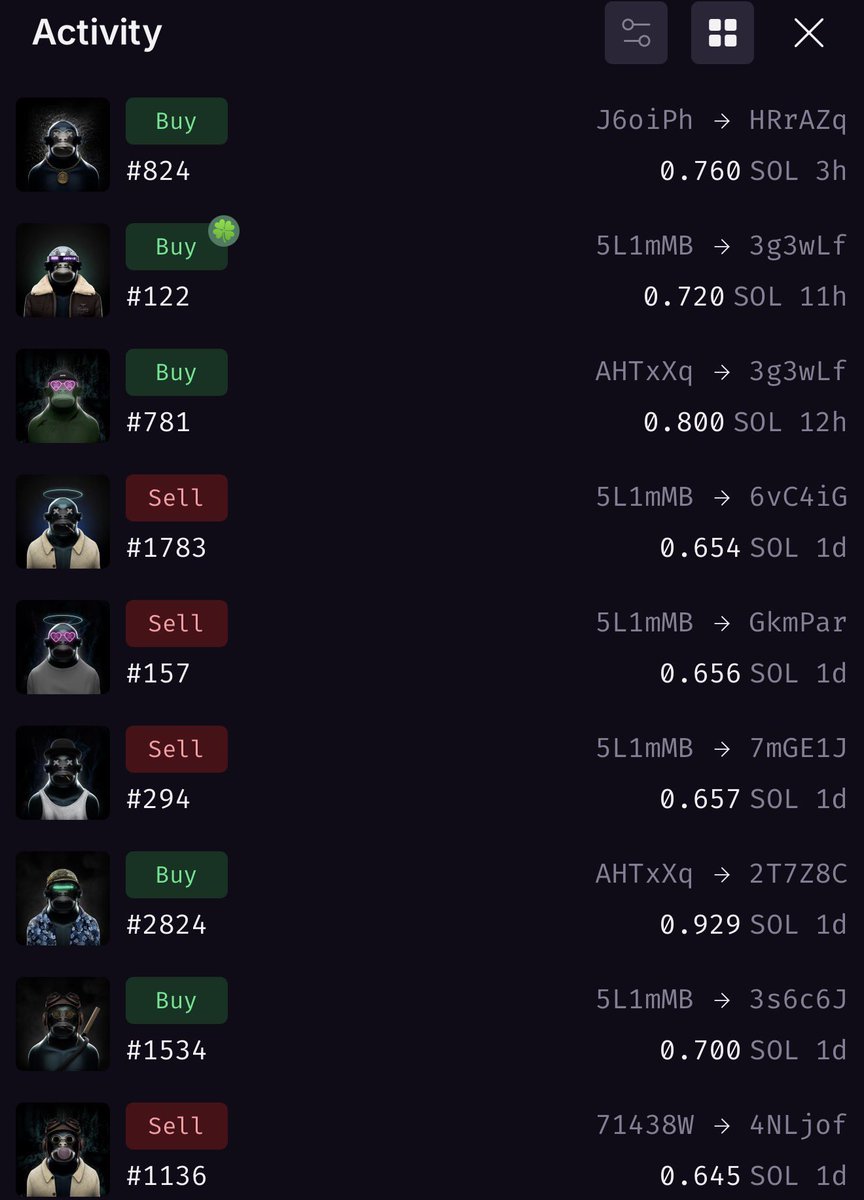 DEAL OF THE DAY 🚀🔥

Another wild 24hrs of sales across #MVX &amp; #SOL for <a href="/EAPESCLUB/">EAPES</a>! Pure fire!🦍🔥

This super clean Nebula Ape + gold chain is an absolute steal at just 0.8 SOL!💎✨

Congrats on the snipe @azcryptotj—what a keen eye for a deal👏🏼

Everyone else… #JoinTheTribe