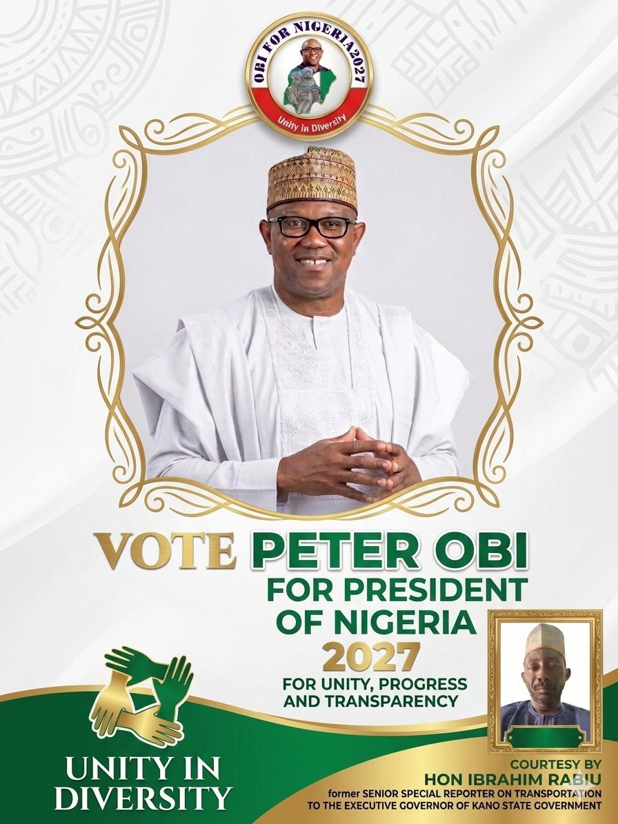 Peter Obi Grassroots Mobilization. tweet media