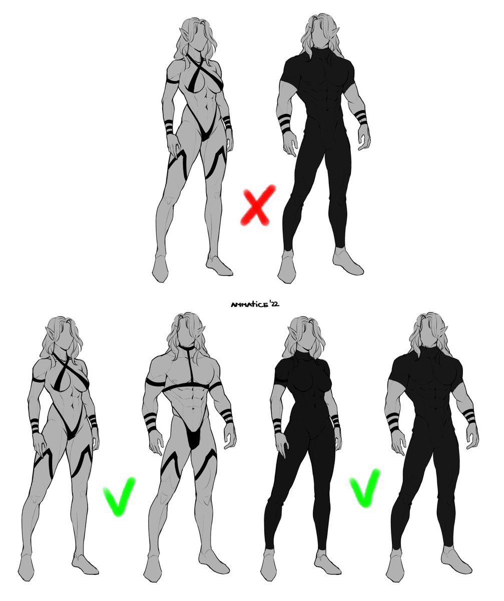 females_db_park's tweet photo. どれだけ女キャラデザが狂ってるかは、逆にしてみないとわからない https://t.co/G1EVrxZEJi