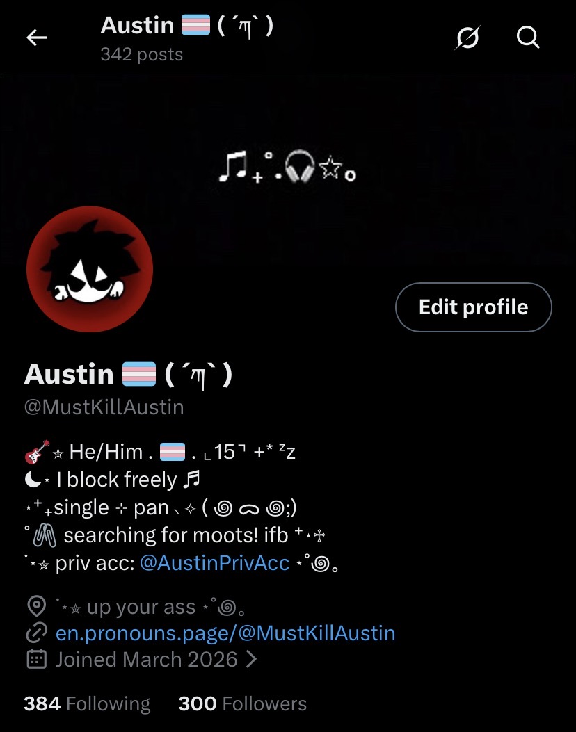 Austin 🏳️⚧️ ( ´ཀ` ) tweet media