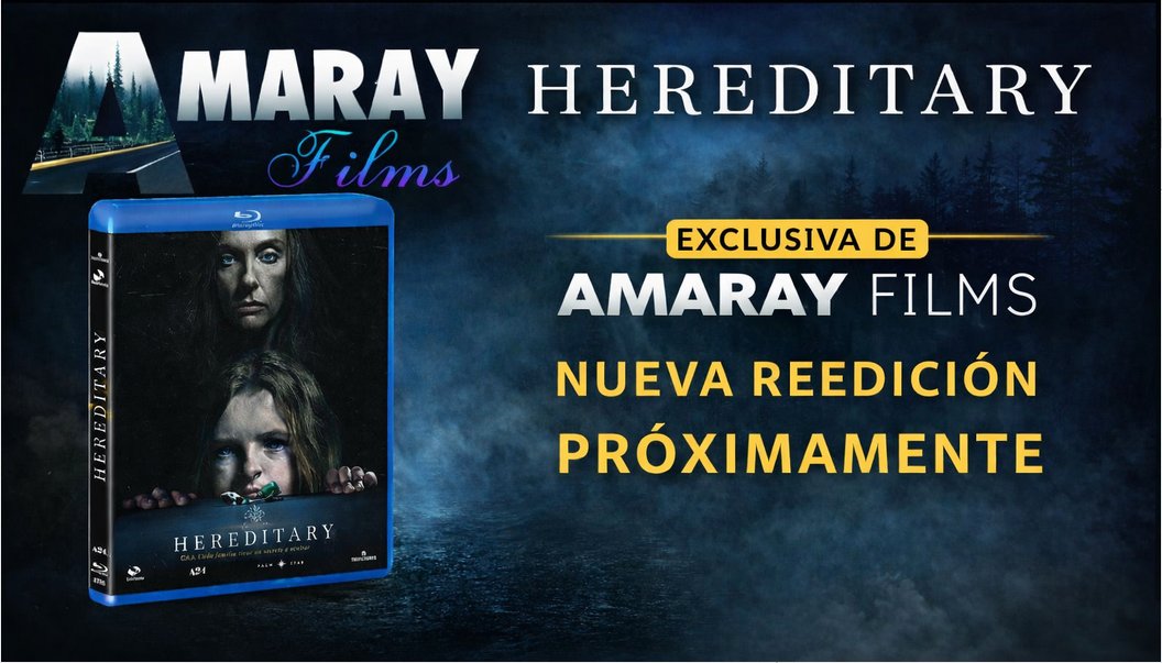 💣 E X C L U S I V A 💣

Puedo anunciar sin dar la fuente ni la fecha (que la sé) que saldrá próximamente una nueva reedición de "Hereditary" (2018) película muy especulada y deseada por muchos coleccionistas. Espero estéis content@s!! pronto más detalles 🫶📀