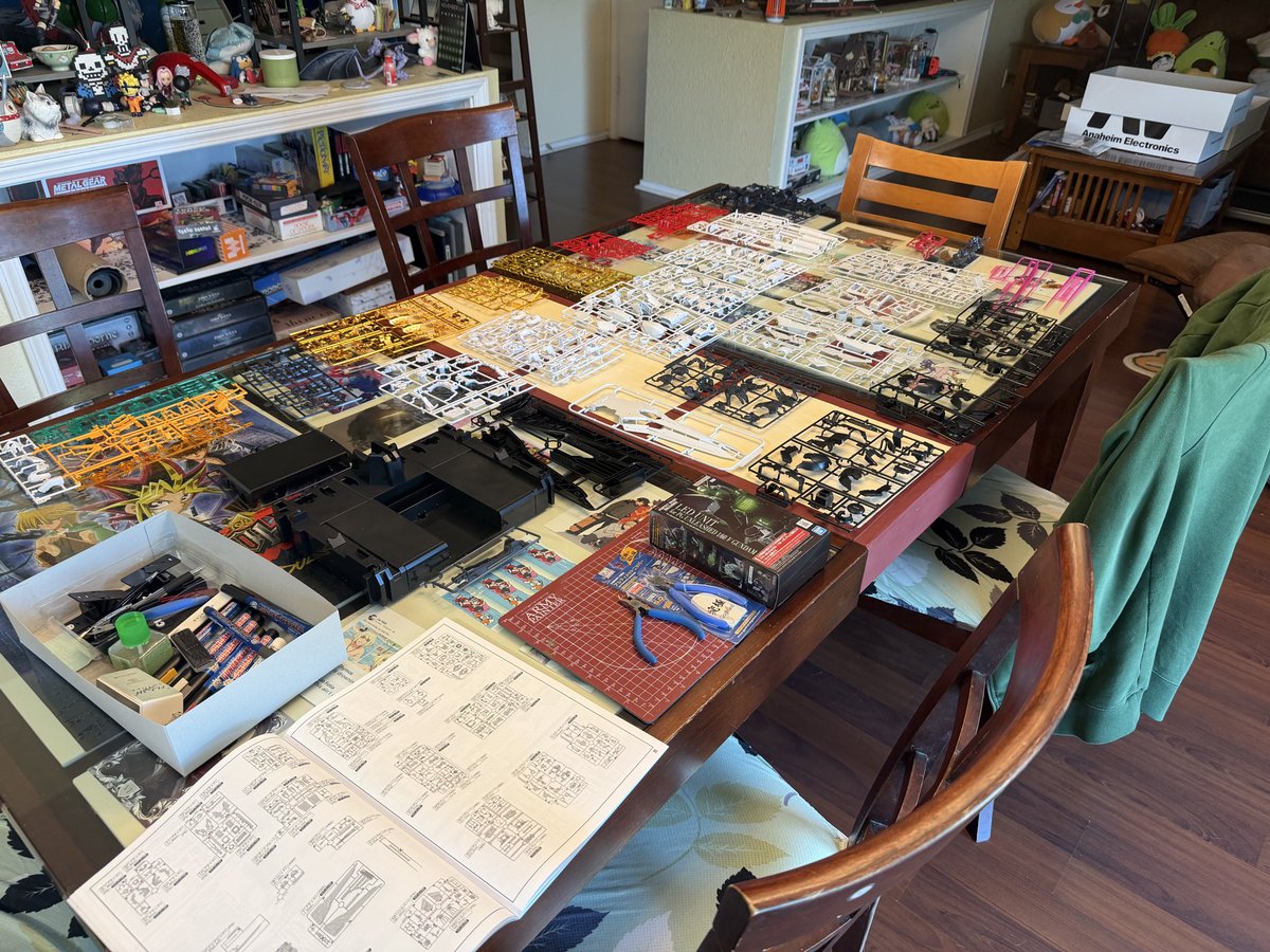 luishashobbies's tweet photo. Finally started on Nu Gundam! It’s gonna take a while! 😵🤪🫨

Stay tuned for updates! ✌️ https://t.co/Q5WAnIxGwy