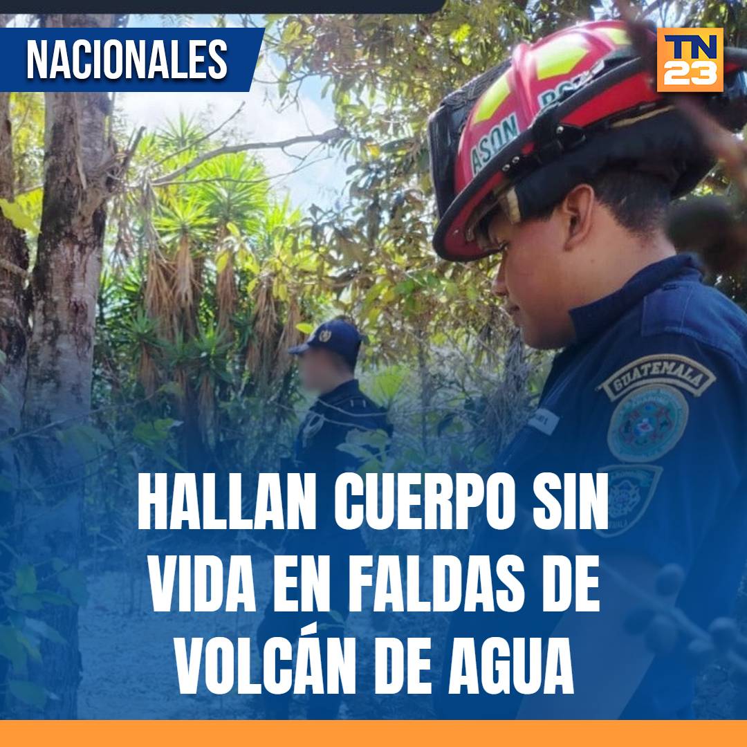 TN23NOTICIAS's tweet image. #Hallan #cuerpo sin vida en #faldas de #VolcánDeAgua ➡️ bit.ly/4vx3M7d